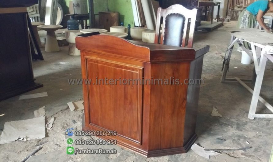 Furniture Minimalis Mimbar Di Masjid Nabawi MM 579