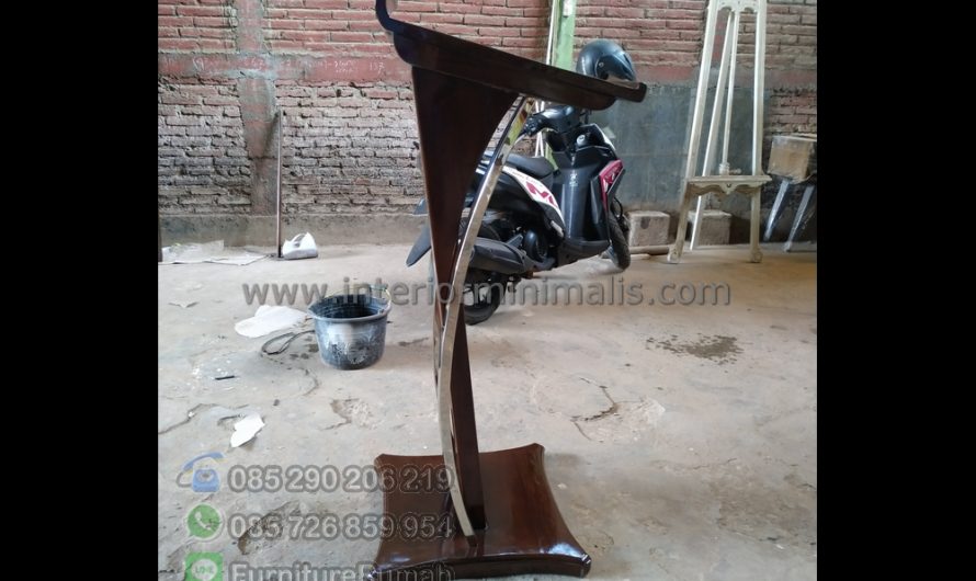 Furniture Stock Mimbar Masjid Jati Jepara MM 758